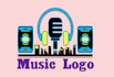 do attractive modern outstanding music logo design
