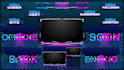 design animated twitch overlay