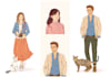 create character illustrations for your book