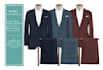 do a bespoke custom PSD suit mockup to apply your fabrics