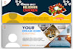eye catchy  linkedin banner cover header design