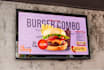 design menu board or digital menu