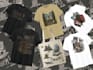 create vintage outdoor and western hand drawn t shirt design