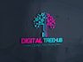do modern technology, cyber, security, tech, cloud logo design