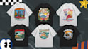create unique clothing design tshirt design