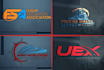 do transport aviation logistic and trucking logo