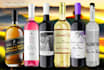 design a wine label, vodka, whisky, beer, gin bottle label