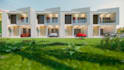 create 3d model and render exterior with landscape