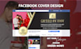 create facebook cover photo banner design and logo