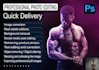 do professional photoshop editing and quick delivery