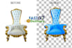 do color change, replace, colour correction any product, image, logo