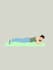 draw flat yoga pose illustration