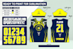 create custom jersey design with professional layout setup