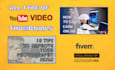 create eye catchy youtube thumbnail