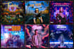 design album cover, mixtape cover art work