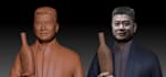 sculpt a 3d character model from the photo
