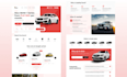 design modern website UI UX and saas dashboard in figma