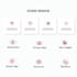 draw a pack of hand drawn doodle icons