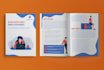 design custom bifold trifold brochure design