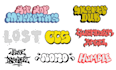 make graffiti throwup for your name or your brand