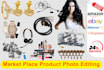 do product photo editing, remove background within a few hours