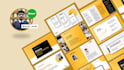 design or redesign powerpoint presentation into a modern pitch deck