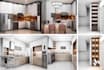 design realistic  3d visualization renders for kitchen interior
