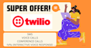 build twilio sms, ivr solutions