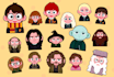 turn your face into chibi anime version