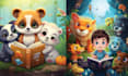 design children book illustration and cover children story book illustration