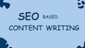 write SEO based articles and blogs