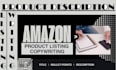 do amazon product description copywriting, listing creation