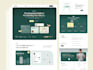 design saas landing page, website template, website mockup, and figma website