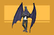 do a stylized 3d render of a character