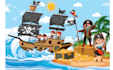 create children book illustration, and design children book cover