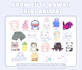 draw cute animal chibi kawaii