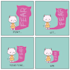 draw comic strip or cartoon illustration from your story