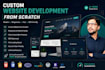 create custom website from scratch