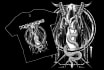 draw dark art for band metal illustration and tattoo