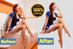 do photoshop editing and background removal professionally