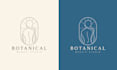 design hand drawn botanical  boho logo