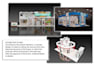 create exhibition stand design 3d rendering