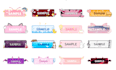 design vtuber stream overlay and logo for twitch and youtube