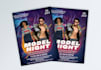 design flyer for your fashion show, party and instagram post