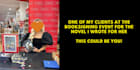 ghostwrite your best selling fictional novel