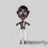 draw custom digital and watercolor character illustrations