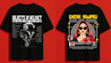 design streetwear tshirts for your luxury brand and merch design