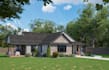 design house interior, exterior 3d model and rendering