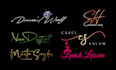design scripted, handwriting, cursive, signature logo