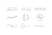 design cursive, scripted, handwriting,  signature logo